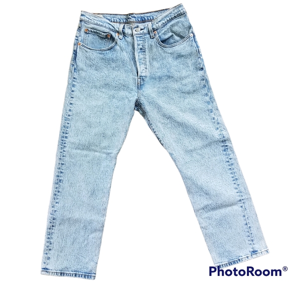 Levi's Denim - Levi's 501 Waterless High Rise Light wash